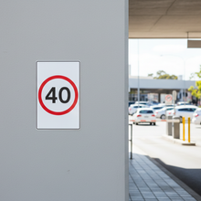 Load image into Gallery viewer, Speed Limit - 40 carpark