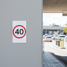 Load image into Gallery viewer, Speed Limit - 40 carpark