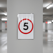 Load image into Gallery viewer, Speed Limit - Car park pillar