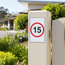 Load image into Gallery viewer, Speed Limit - School fence