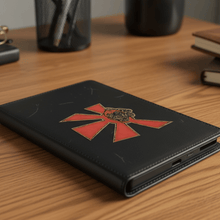Load image into Gallery viewer, Steampunk Sticker on Tablet