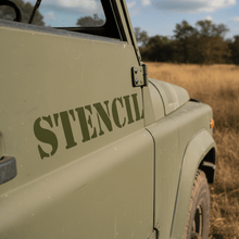 Load image into Gallery viewer, Stencil on 4WD