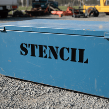 Load image into Gallery viewer, Stencil on toolbox