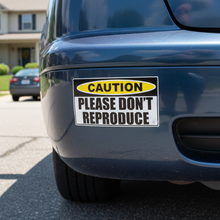 Load image into Gallery viewer, Sticker on car bumper