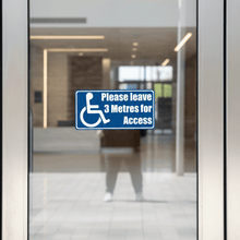 Load image into Gallery viewer, Sticker on entrance door
