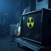 Load image into Gallery viewer, Sticker on guitar case or amp