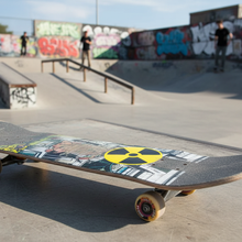 Load image into Gallery viewer, Sticker on skateboard