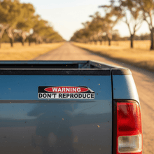 Load image into Gallery viewer, Sticker on ute tailgate