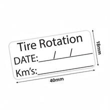 Load image into Gallery viewer, Tire rotation measurements - 40x18mm
