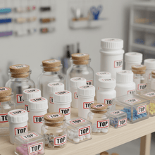 Load image into Gallery viewer, TOP on Storage Jars