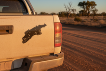 Load image into Gallery viewer, Ute Tailgate flathead decal silhouette