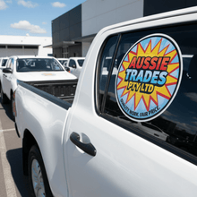Load image into Gallery viewer, Vehicle Window Branding of custom decal