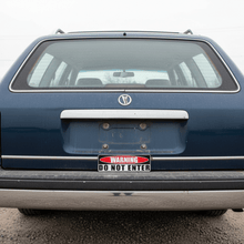 Load image into Gallery viewer, warning do not enter decal On rear bumper