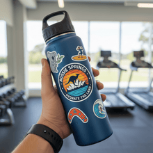 Load image into Gallery viewer, Water Bottle Promotional of custom decal