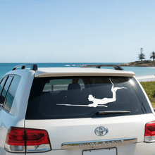 Load image into Gallery viewer, White Spearo Sticker on LandCruiser