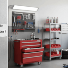 Load image into Gallery viewer, Workshop Setting Tire Rotation & Wheel Alignment Stickers