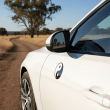 Load image into Gallery viewer, Yin Yang black on car door