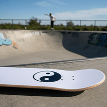 Load image into Gallery viewer, Yin Yang on skateboard