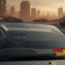 Load image into Gallery viewer, Zombie Permit on Camaro