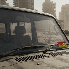 Load image into Gallery viewer, Zombie Permit on LandCruiser
