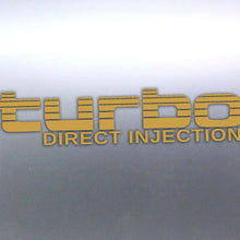 Load image into Gallery viewer, Gold Turbo Direct Injection Stickers Toyota Landcr
