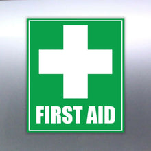 Load image into Gallery viewer, First aid vinyl sticker 155 x 180 mm car truck win