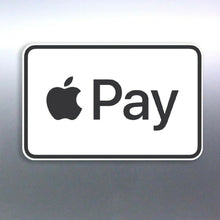 Load image into Gallery viewer, Apple Pay available stickers 90x60mm Business pay