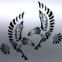 Load image into Gallery viewer, Mirrored pair of Eagle decals Vinyl cut Sticker 15