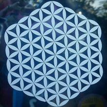Load image into Gallery viewer, Sacred geometry flower dimond Car vinyl Sticker sp