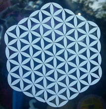 Load image into Gallery viewer, Sacred geometry flower dimond Car vinyl Sticker sp