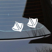 Load image into Gallery viewer, Duck Foot prints stickers vinyl cut Australian Ani