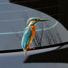 Load image into Gallery viewer, Kingfisher Sticker Vinyl cut Australian made real