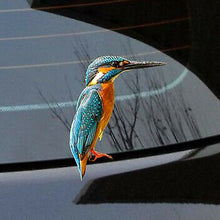 Load image into Gallery viewer, Kingfisher Sticker Vinyl cut Australian made real