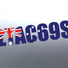 Load image into Gallery viewer, Pair of Custom rego numbers Australia flag Pride