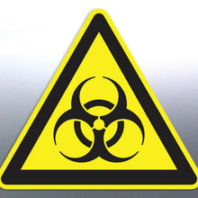 Load image into Gallery viewer, Hazard symbol Sticker Toxic Death Safety Sign 120