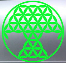 Load image into Gallery viewer, Geometrical Tree of Life Sacred Geometry vinyl cut