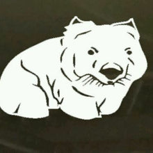 Load image into Gallery viewer, Cute Wombat Australian Animals Vinyl cut Sticker c