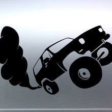 Load image into Gallery viewer, Smoking Diesel Truck 4x4 4wd Sticker Beast Mode tu
