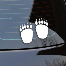 Load image into Gallery viewer, Bear Claws stickers vinyl cut Australian made & de