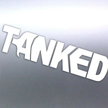 Load image into Gallery viewer, Large TANKED Scuba Diver Tank Vinyl cut Car, Boat