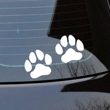 Load image into Gallery viewer, Dog Foot prints stickers vinyl cut Australian Anim