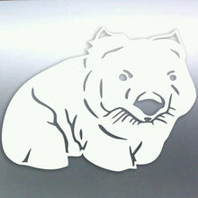 Load image into Gallery viewer, Cute Wombat Australian Animals Vinyl cut Sticker,