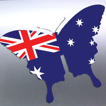 Load image into Gallery viewer, Australian flag butterfly Sticker vinyl cut Austra