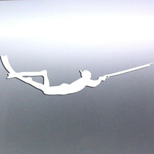 Load image into Gallery viewer, Spearfishing Spearo Vinyl cut Car Sticker 220ร105