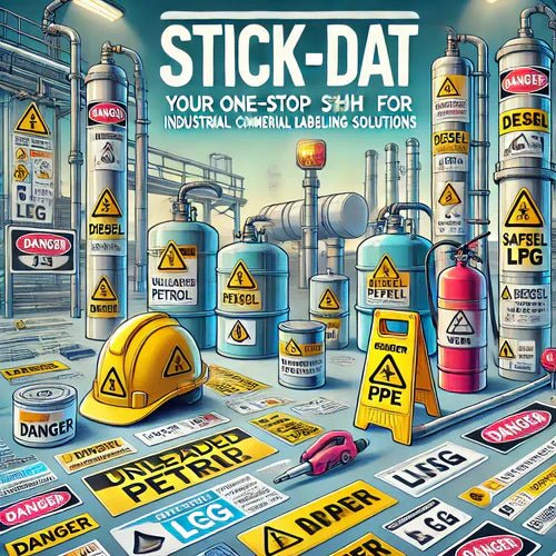 Industrial & Commercial Labelling Solutions for Australian Businesses - Stick-Dat
