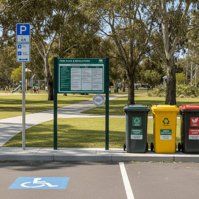 Council & Local Government Signage Requirements: Stickers Used in Public Spaces