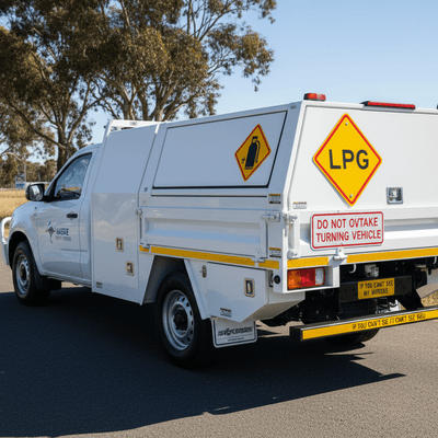 Vehicle Safety Stickers in Australia: What Fleets, Utes, and Work Vehicles Must Display