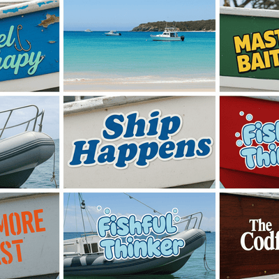 25 Funny Fishing Boat Names That Look Great as Vinyl Decals