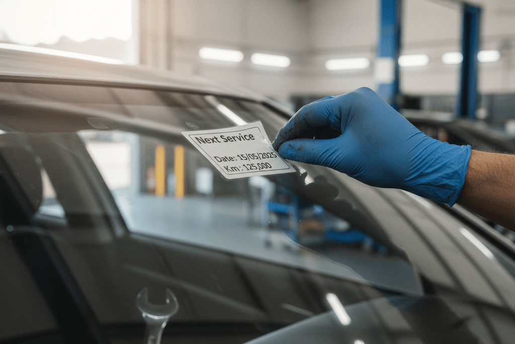 What Information Should Be on a Service Due Sticker? (Australia Guide for Workshops) - Stick-Dat