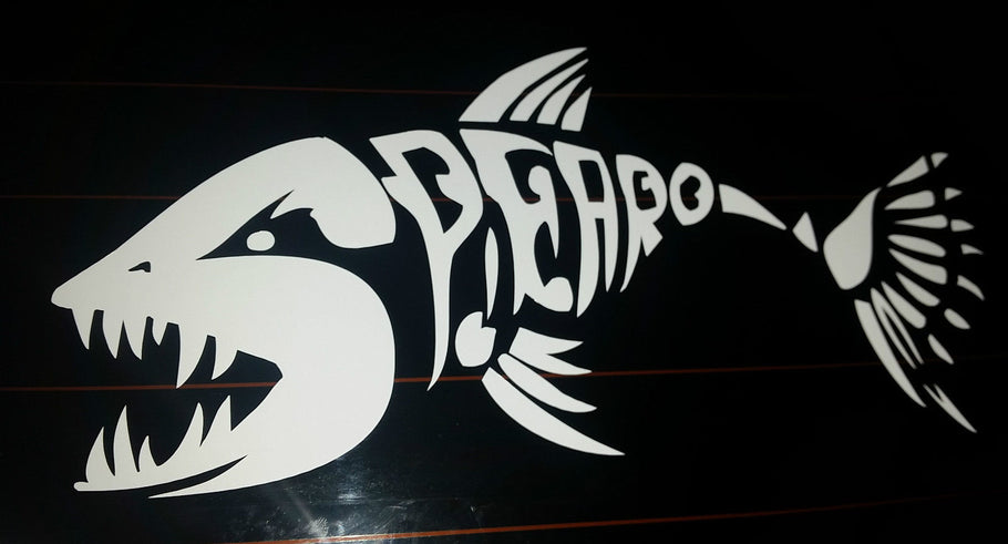 Conquer the Waters with Style: The Ultimate 'Spearo' Predator Fish Decal